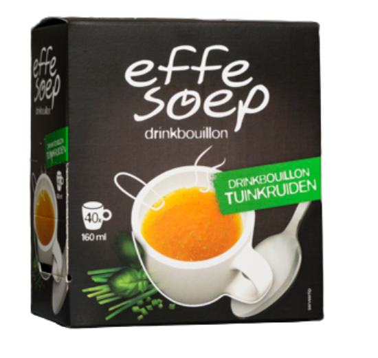 Effe soep drinkbouillon groente 1kg (125p)