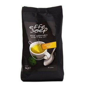 Einfache Suppe, Hühnerbrühe aus dem Automaten, 1 kg