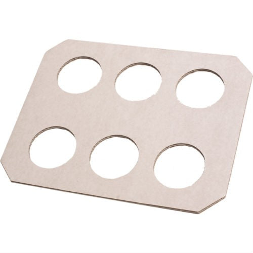 Tragetablett 6 Löcher (50 Stück)
