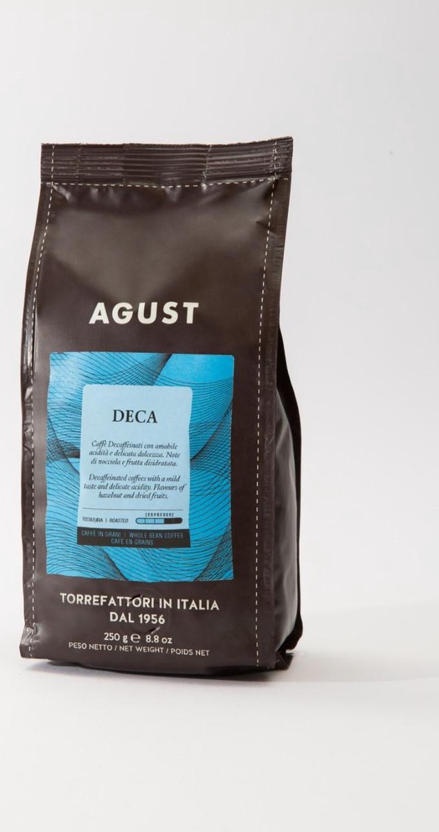 Caffé Agust entkoffeinierter gemahlener Kaffee