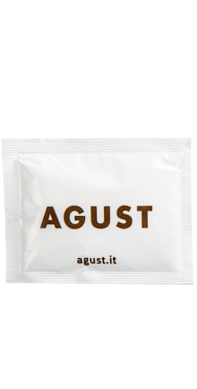 Caffè Agust Zuckertüten mit Logos (2000) 1000g