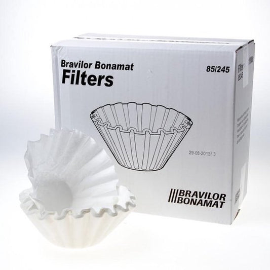 Bravilor coffee filter paper 85/245mm (1000)