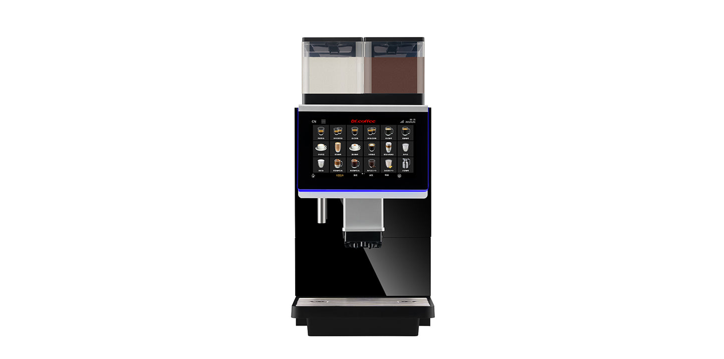 Dr. Coffee Coffee machine Office 200 black -MDB-