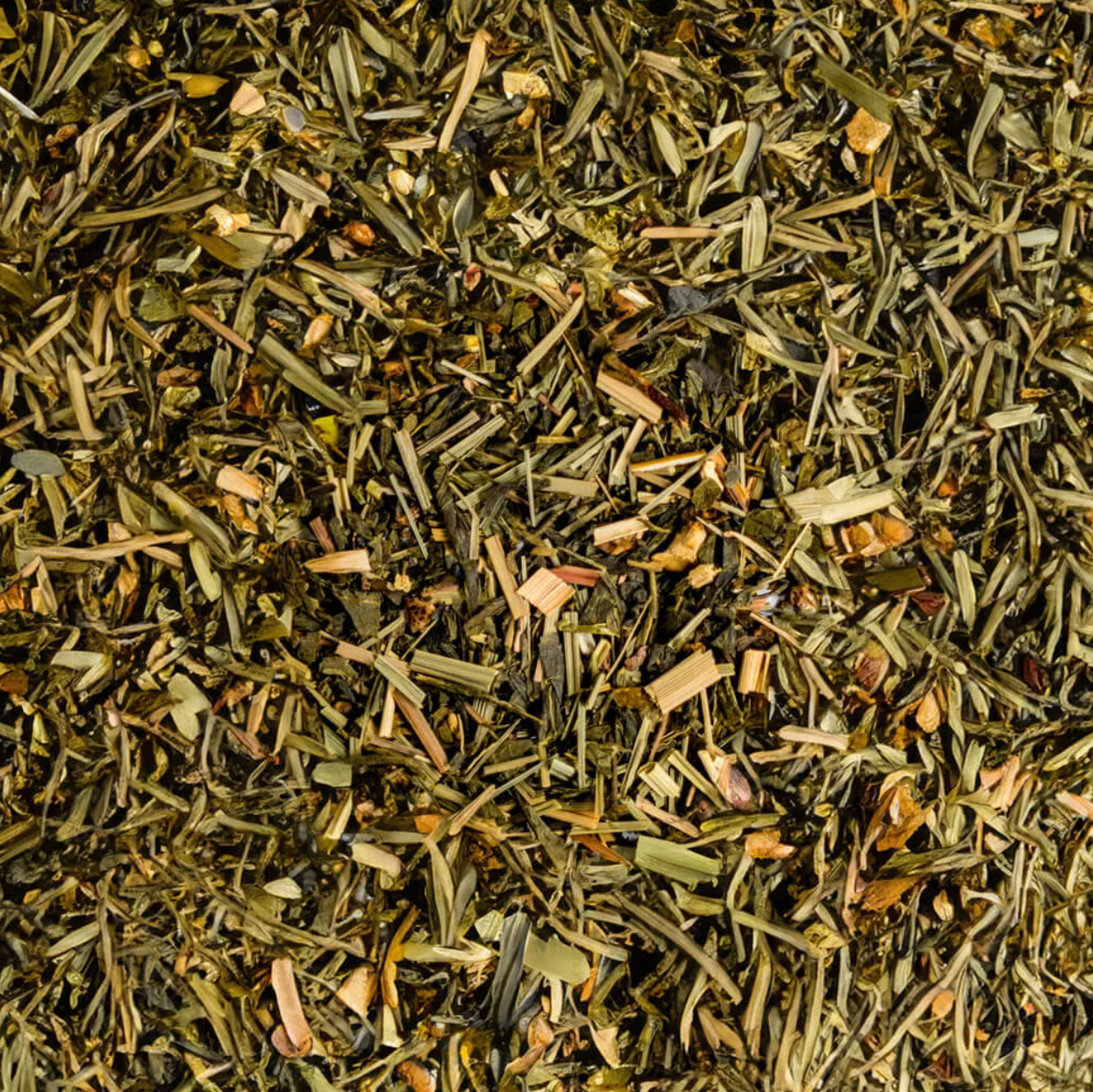 Pura Vita herbal tea lemon & ginger (Green tea blend) pyramid shaped bags