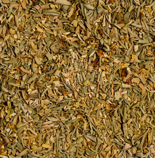 Pura Vita green tea lemon & ginger (infusion) pyramid shaped bags