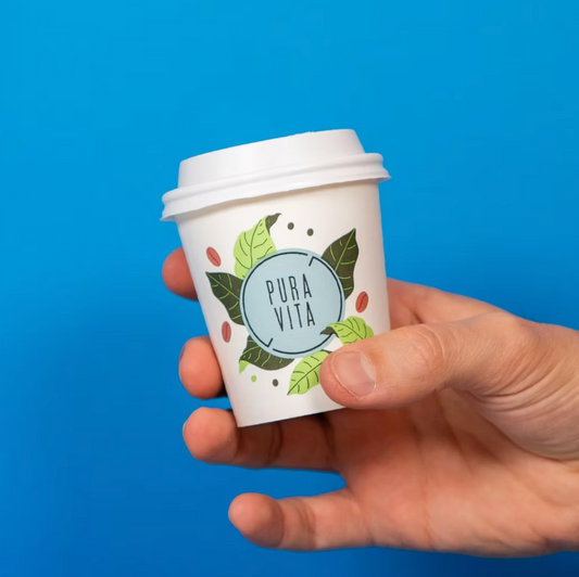 Pura Vita coffee/cappuccino cup