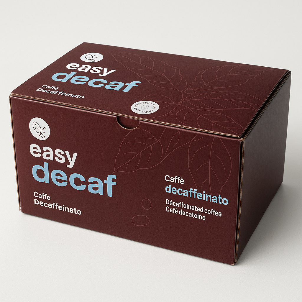 Caffé Agust easy decaf. box of 80 single sachets, 7grm
