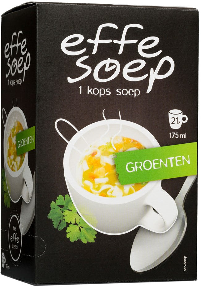 Plain 1 cup soup Vegetables 21 x 175 ml